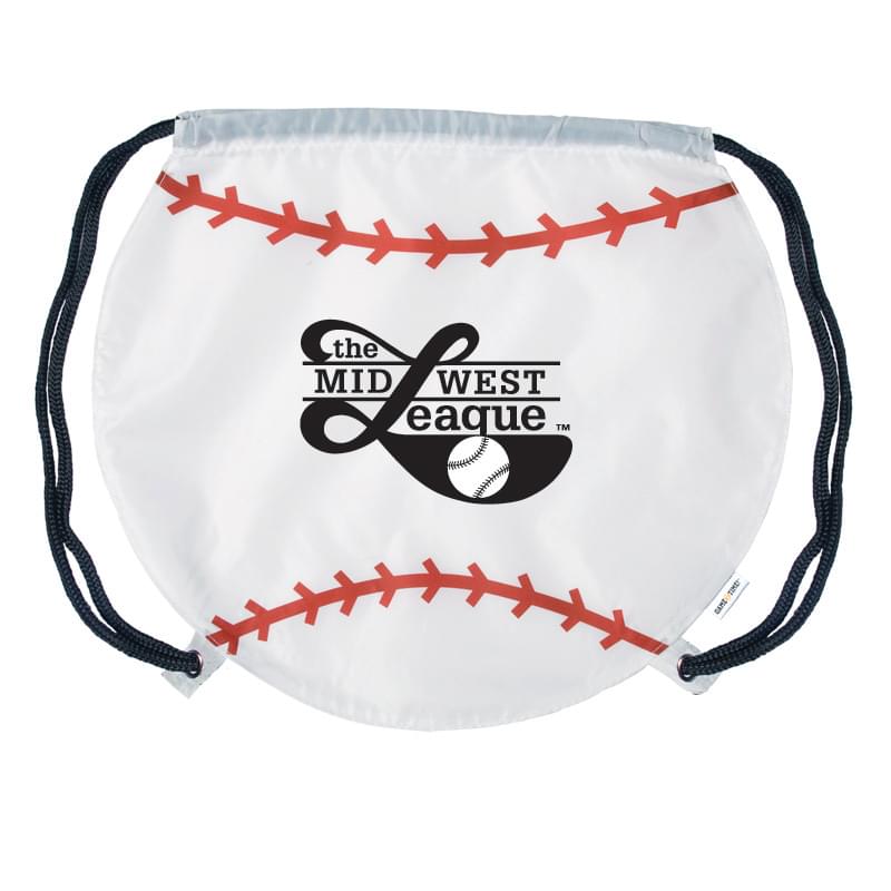 GameTime!&reg; Baseball Drawstring Backpack