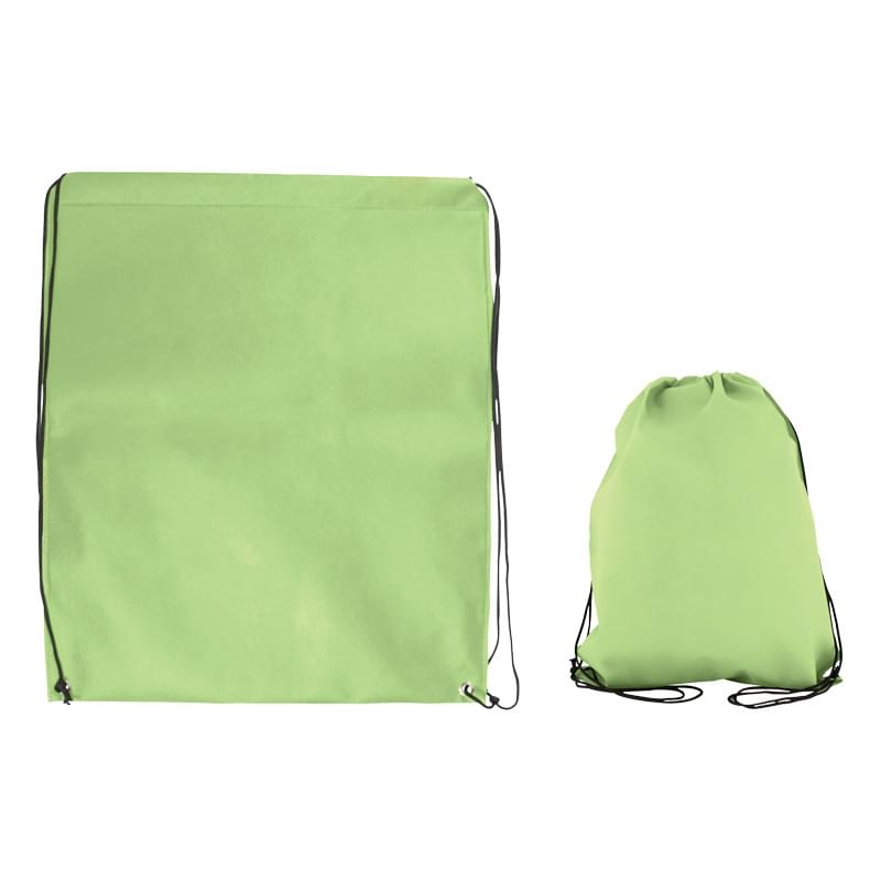 Jumbo Non-Woven Drawstring Cinch-Up Backpack