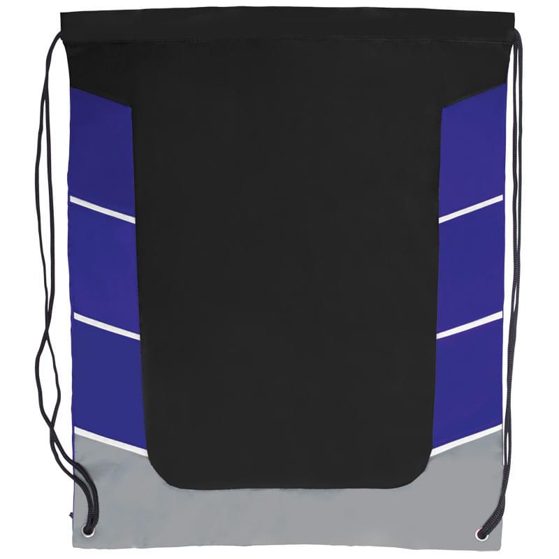 Color Block Drawstring Backpack