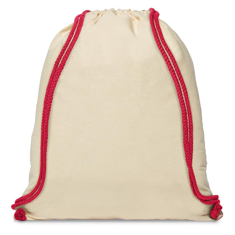 5 oz. Cotton Drawstring Cinch Up Backpack