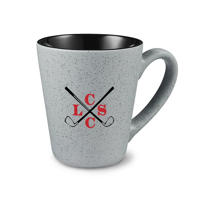 Prime Line 16 oz. Fleck and Timbre Ceramic Mug