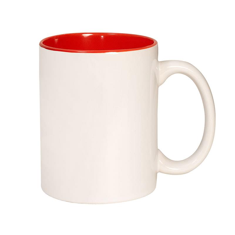 11 oz. Two Tone C-Handle Mug