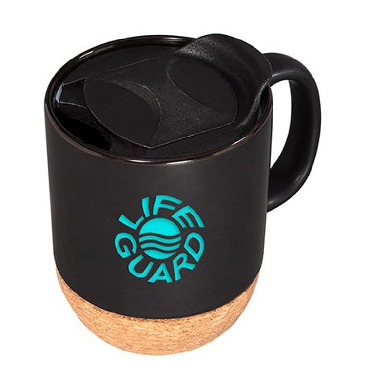 14 oz. Ceramic Mug with Cork Base