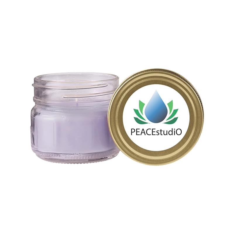 Prime Line USA Made Glass Jar Candle Set