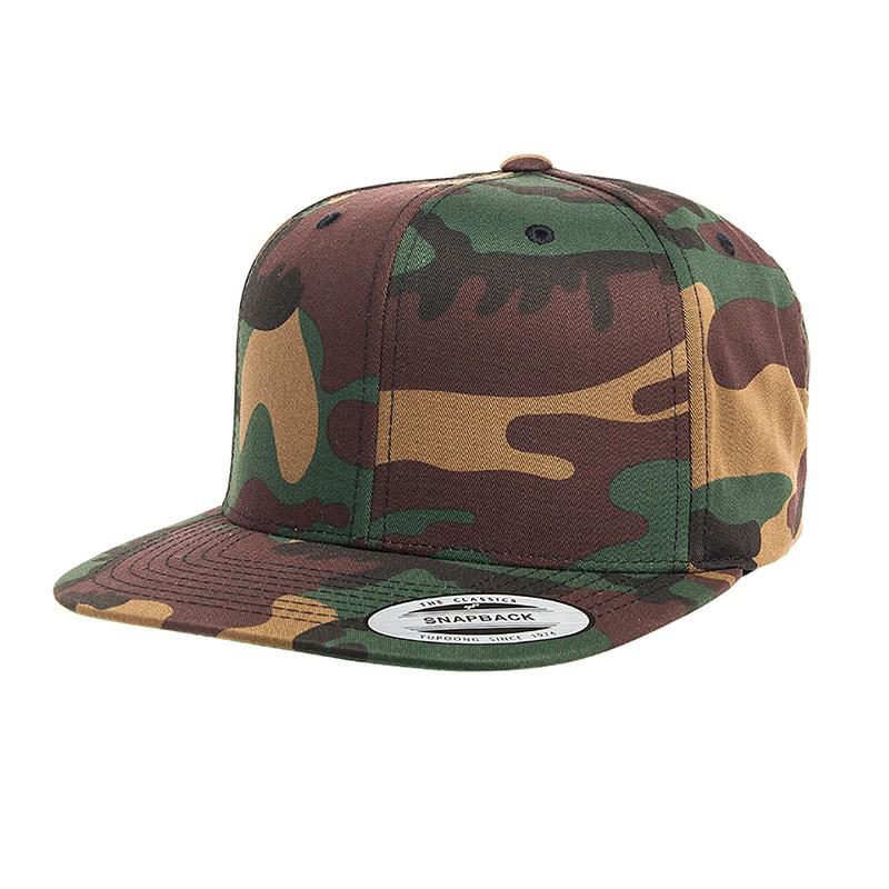 YP Classics 6-Panel Structured Flat Visor Classic Snapback 4