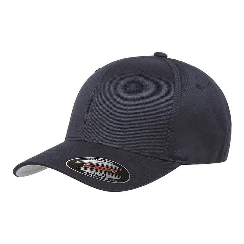 Flexfit Adult Wooly 6 Panel Cap (Structured Fitted) 1