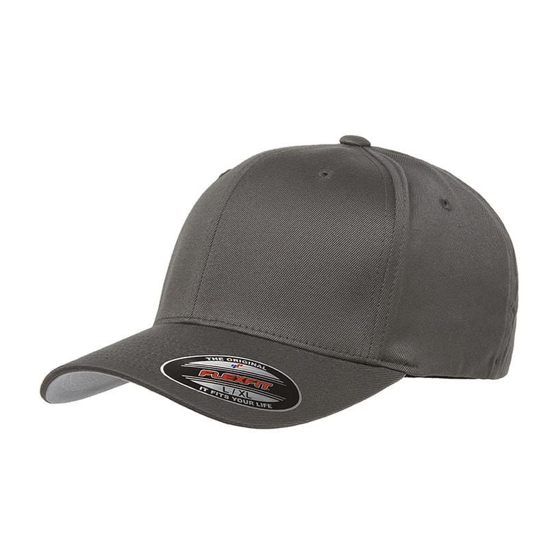 Flexfit Adult Wooly 6 Panel Cap (Structured Fitted) 4
