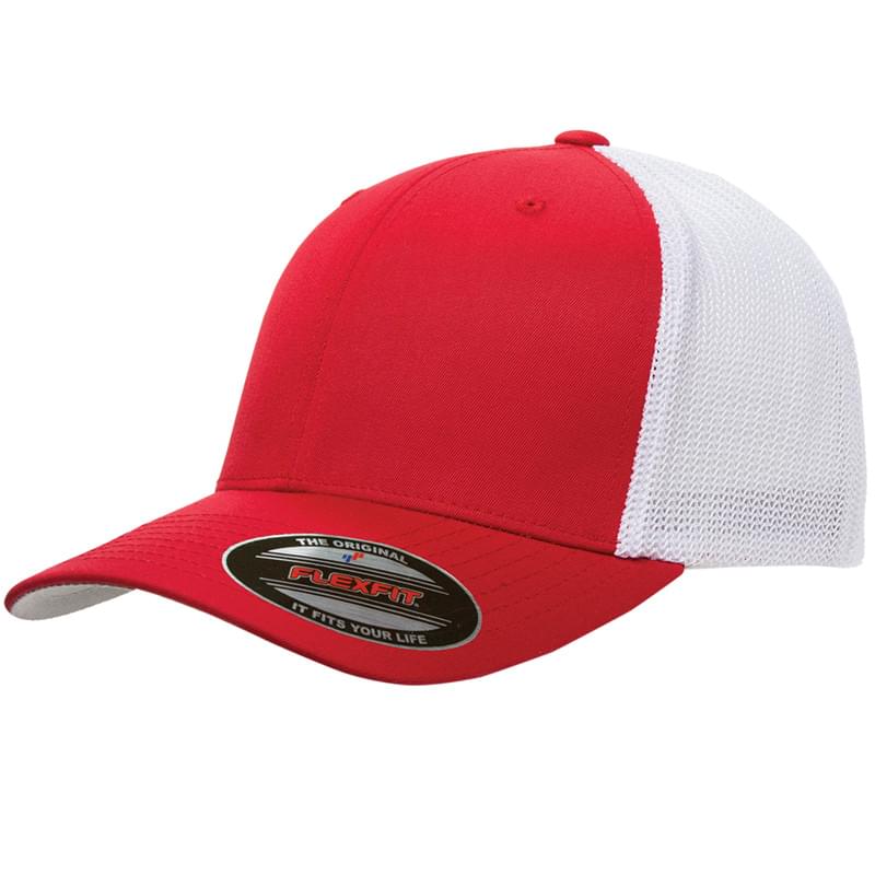 Flexfit 6 Panel Fitted Trucker Cap 5