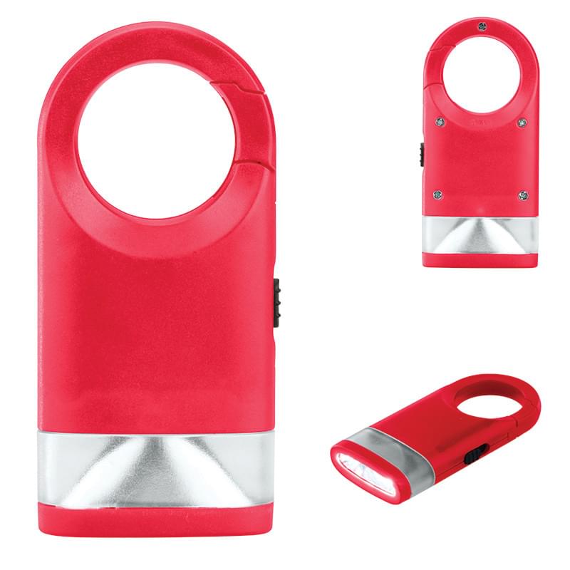 Portable Flashlight with Carabiner Clip 4