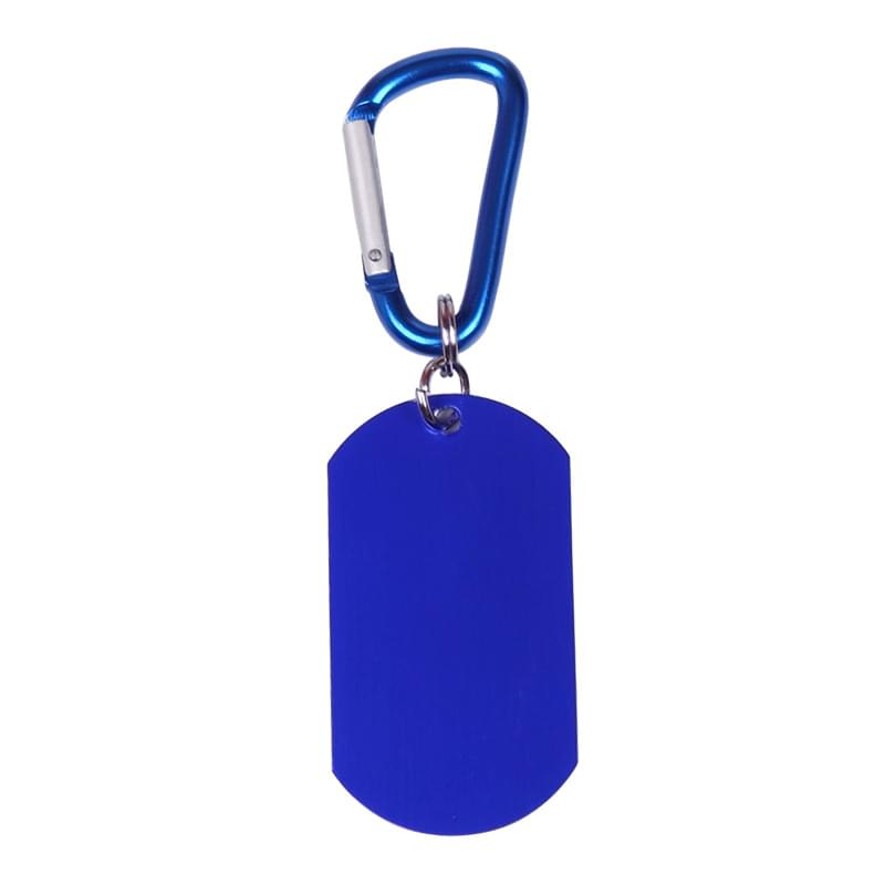 Classic Dog Tag On Carabiner 5