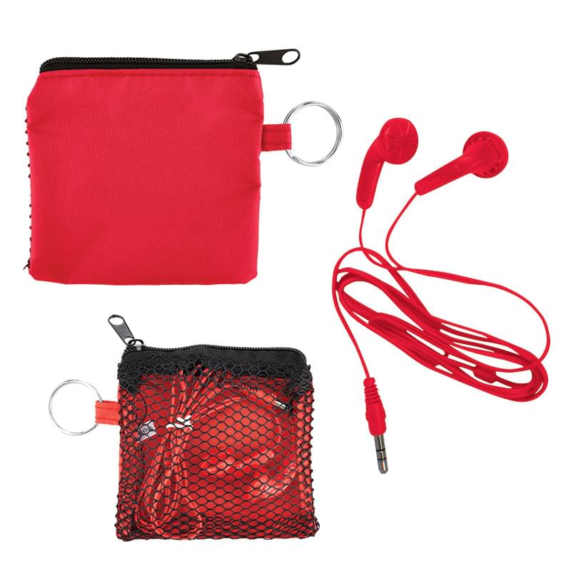 Glides Earbuds in Zip Pouch 4