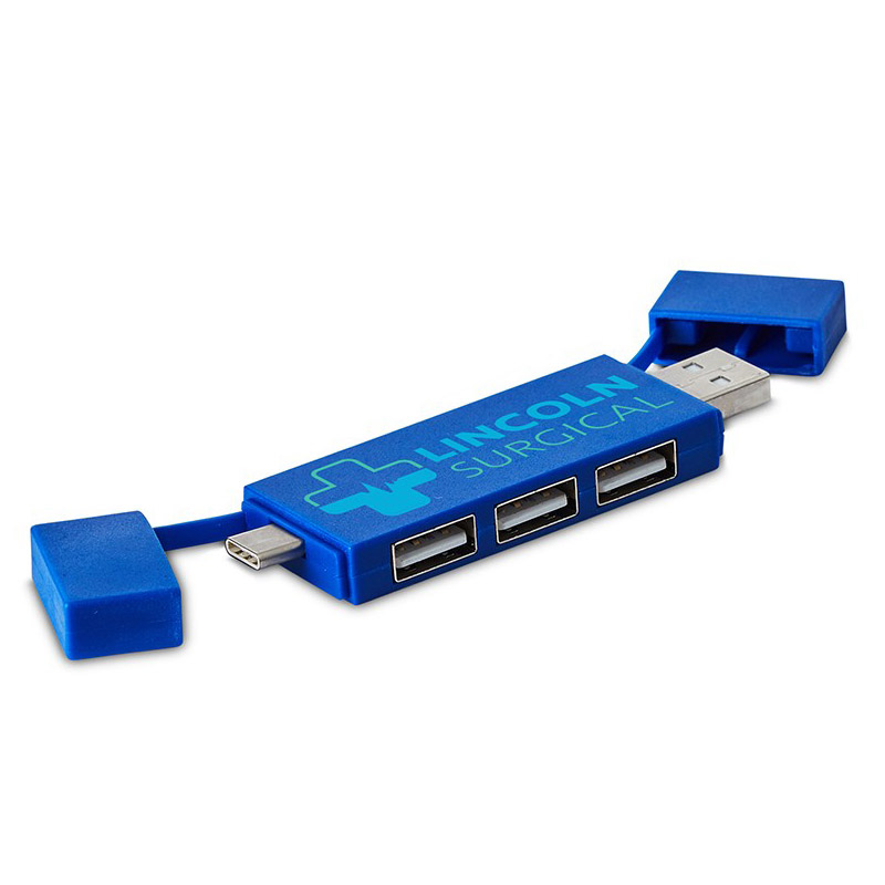 Handy Hub 3-port USB C & A