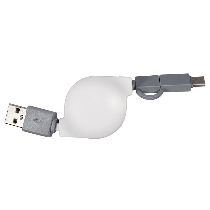 Retractable 3-in-1 Charging Cable 2