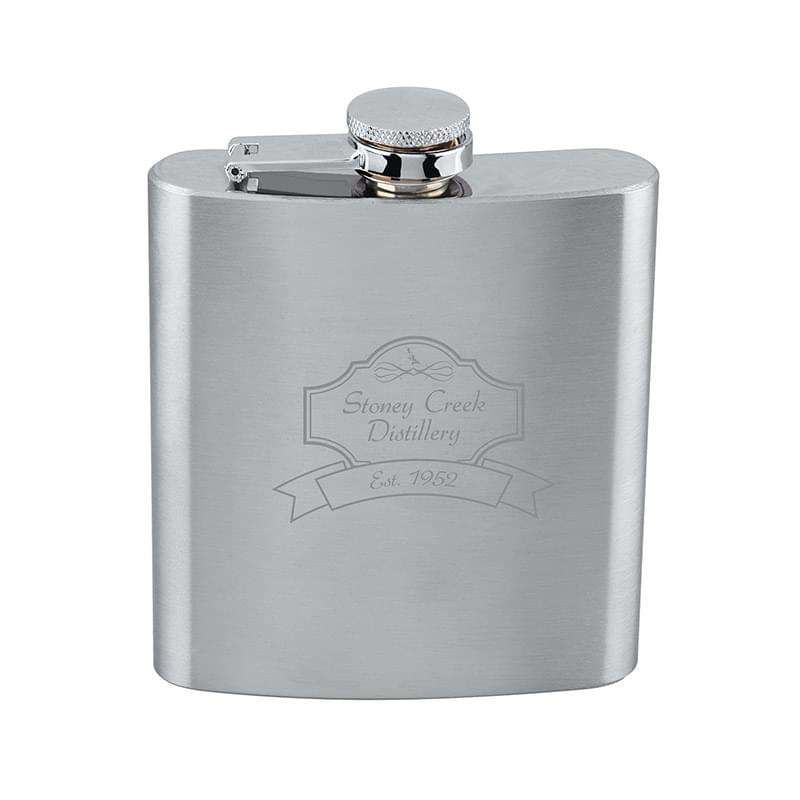 Prime Line 6 oz. Stainless Steel Flask