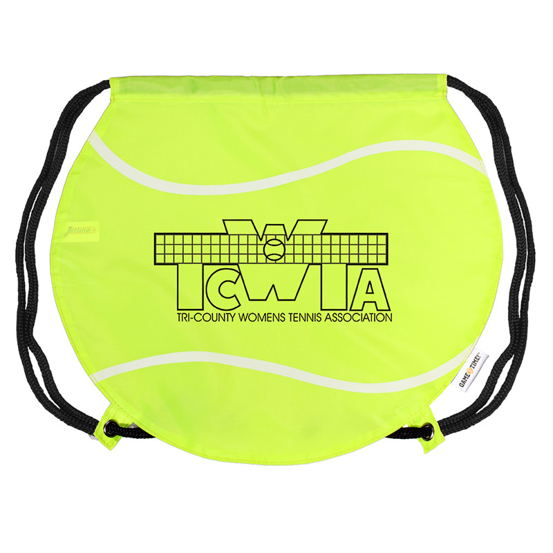 GameTime! Tennis Drawstring Backpack