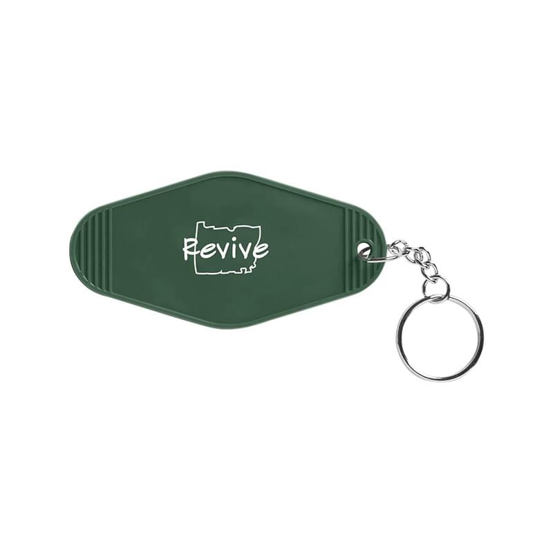 Prime Line Recycled ABS Motel Keychain
