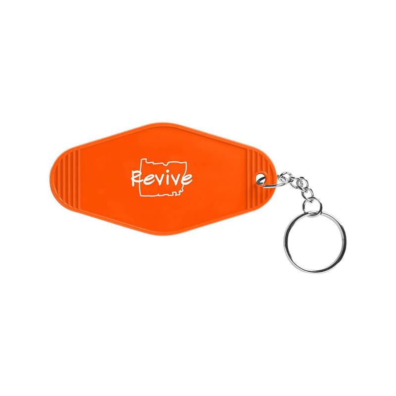 Prime Line Recycled ABS Motel Keychain