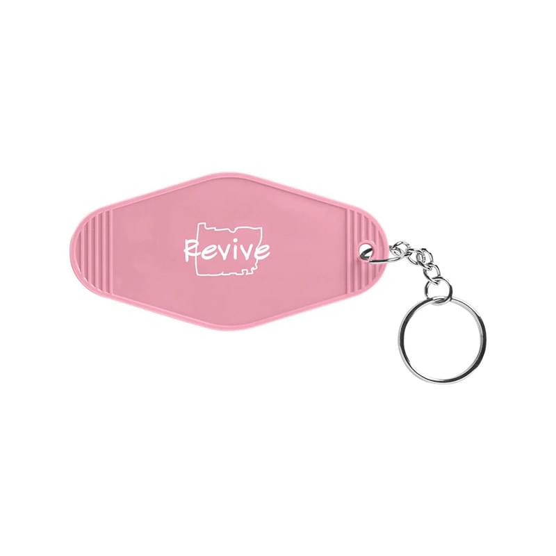 Prime Line Recycled ABS Motel Keychain