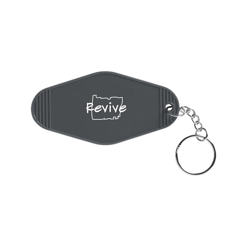 Prime Line Recycled ABS Motel Keychain
