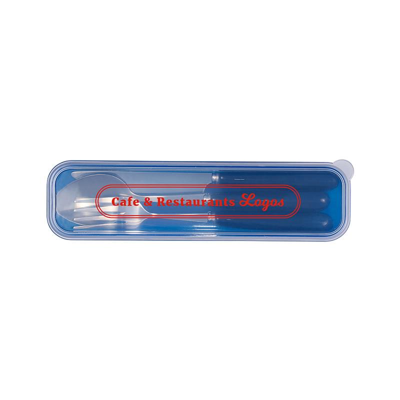 Prime Line Cutlery Set In Plastic Case
