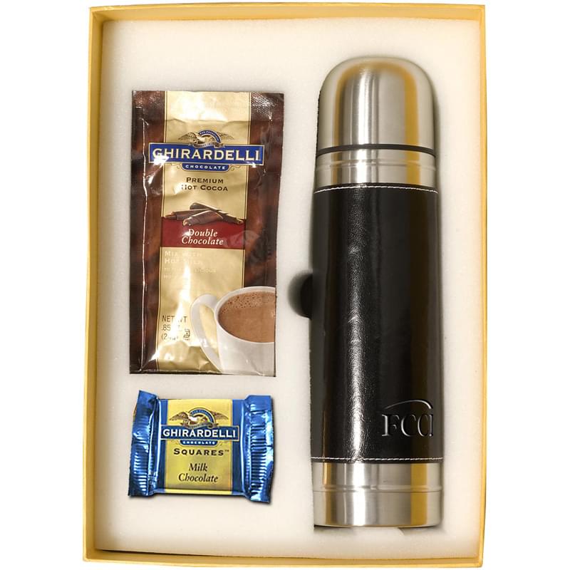 Empire Thermos & Ghirardelli Deluxe Gift Set