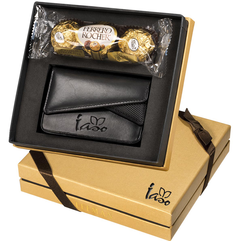 Ferrero Rocher Chocolates & Card Case Gift Set