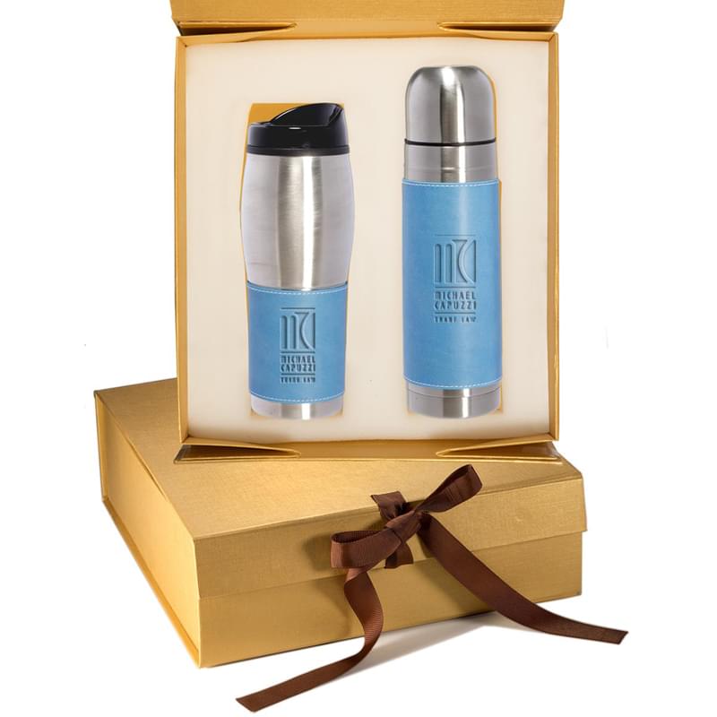 Tuscany Thermal Bottle & Tumbler Gift Set 6