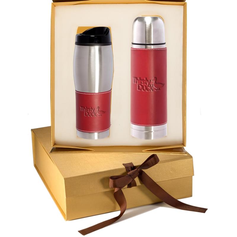 Tuscany Thermal Bottle & Tumbler Gift Set 5