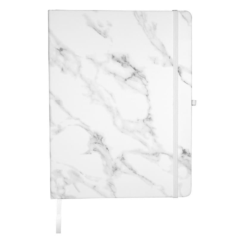 LEEMAN Large Bound Softcover Marble Journal 3