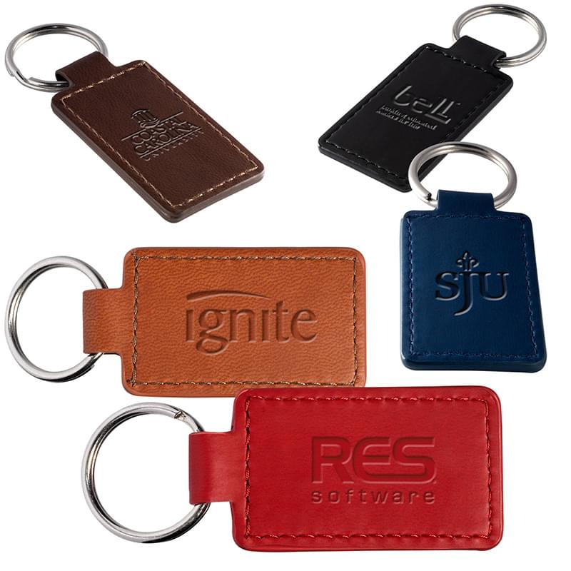 Tuscany Rectangle Key Ring 2