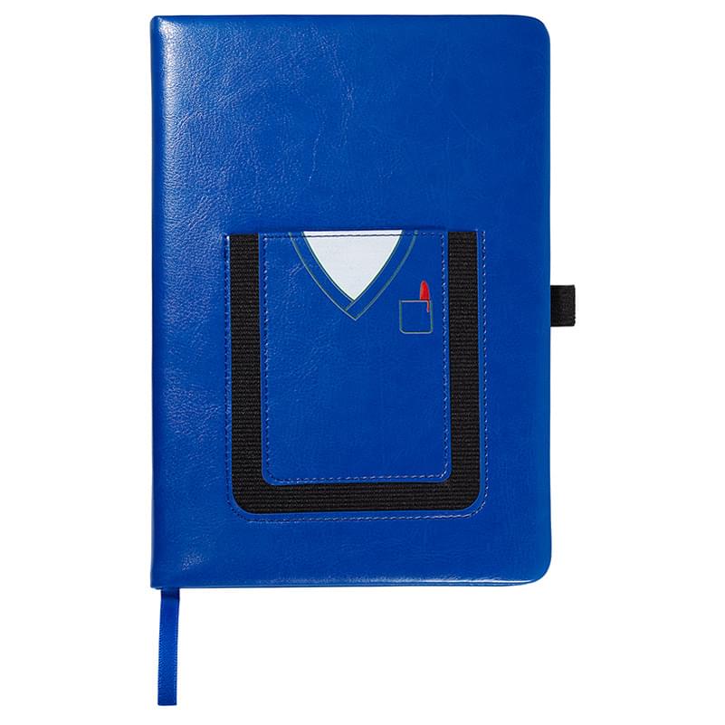 LAST CHANCE - Leeman&trade; Medical-Themed Journal Book with Cell Phone Pocket