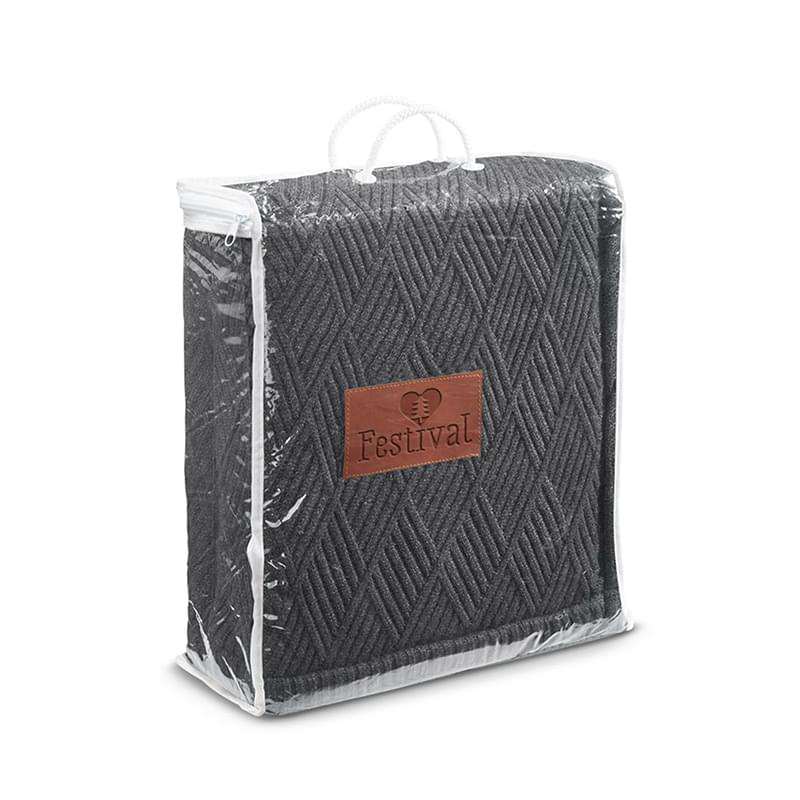 Leeman Trellis Knit Blanket