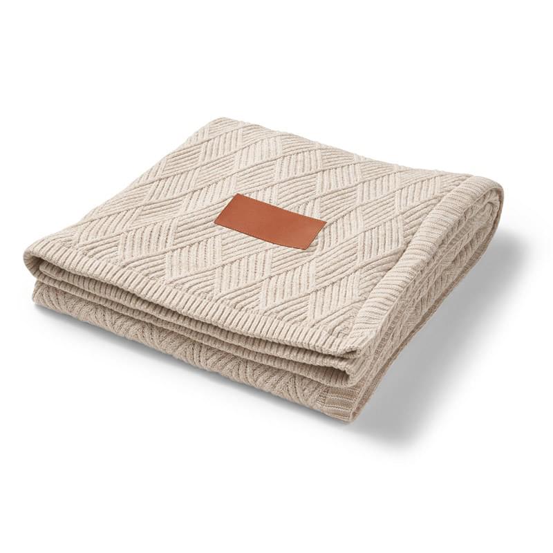 Leeman™ Trellis Knit Blanket
