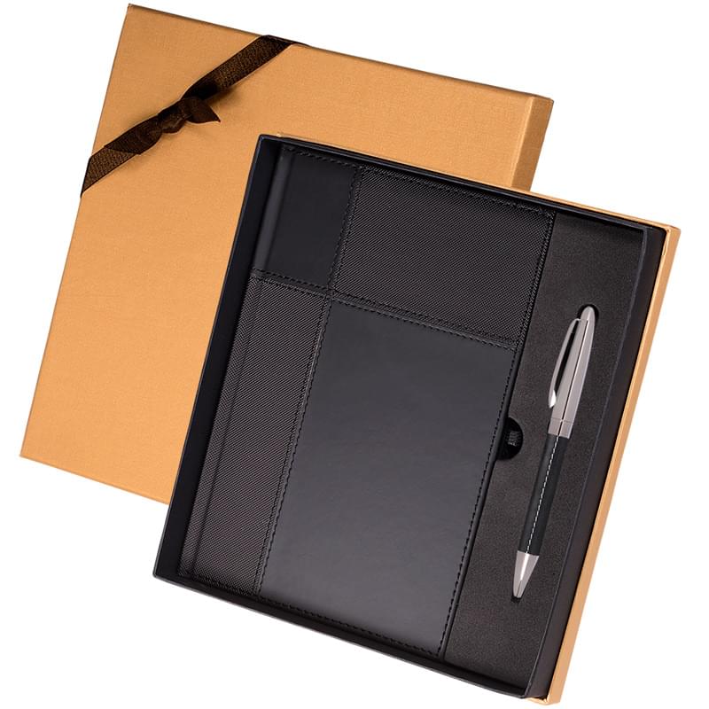 Duo-Textured Tuscany&trade; Journal & Pen Gift Set