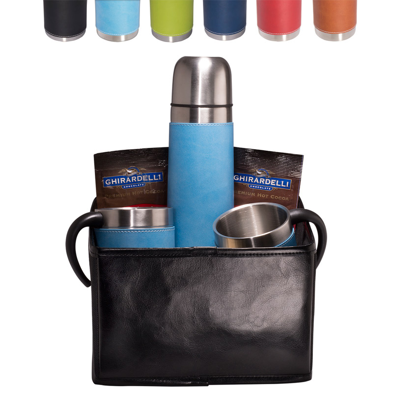 Tuscany Thermos & Cups Ghirardelli Cocoa Set