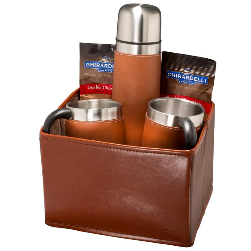 Tuscany™ Thermal Bottle & Cups Ghirardelli® Cocoa Set