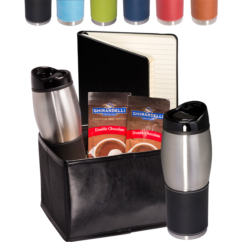 Tuscany Tumblers & Journal Ghirardelli Cocoa Set