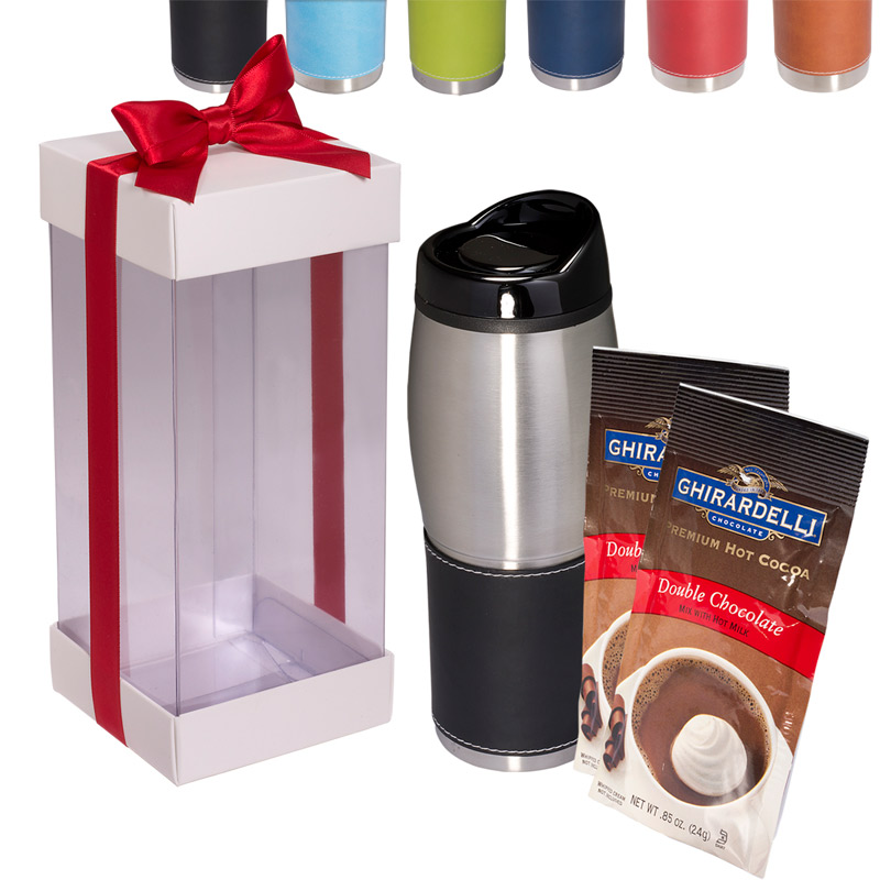 Tuscany Tumbler & Ghirardelli Cocoa Gift Set