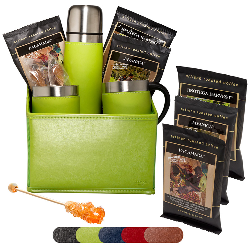 Tuscany Thermal Bottle & Cups Coffee Set