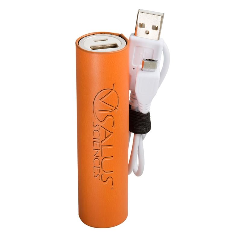 Tuscany&trade; Cylinder Power Bank - UL Certified