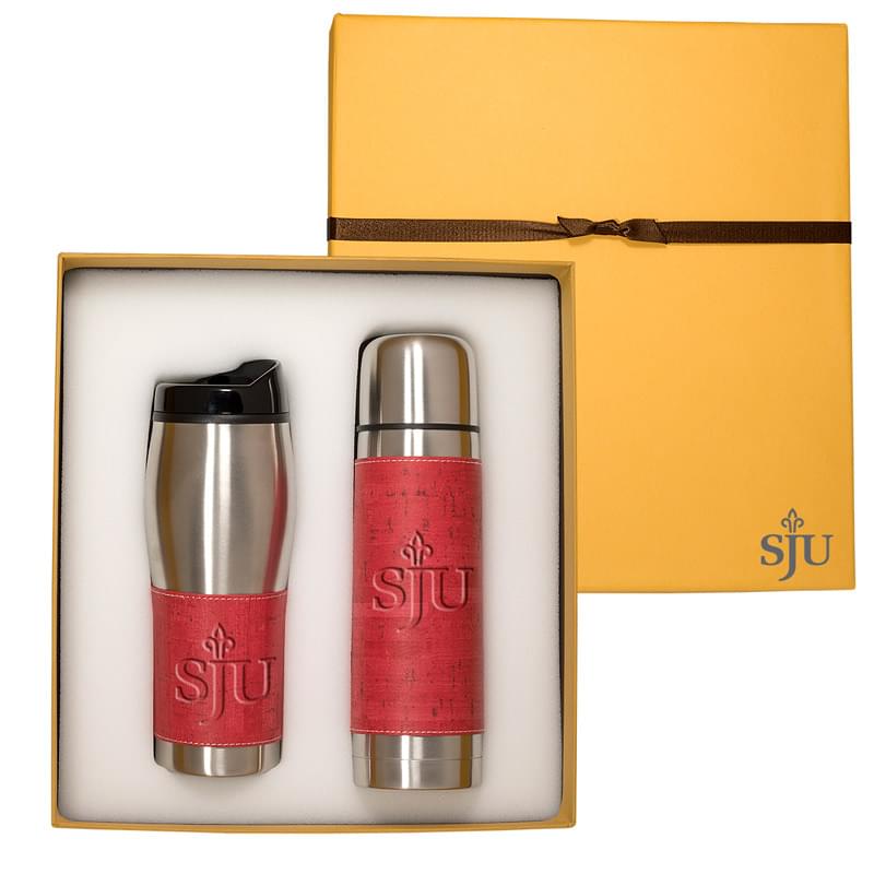 Casablanca Thermal Bottle & Tumbler Gift Set 4