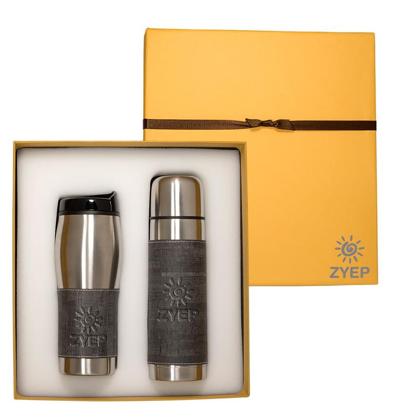 Casablanca Thermal Bottle & Tumbler Gift Set 3