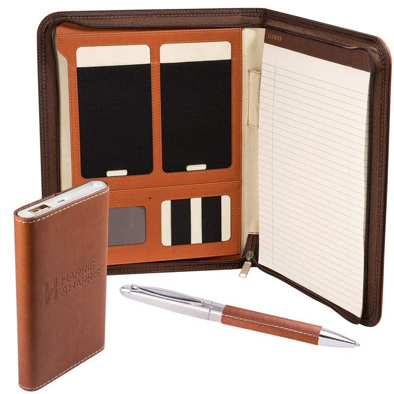 Tuscany Mobile Portfolio Power Bank & Pen Set 2