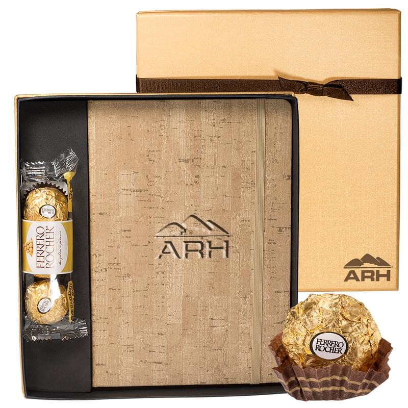 Casablanca&trade; Journal & Ferrero Rocher&reg; Chocolates Gift Set