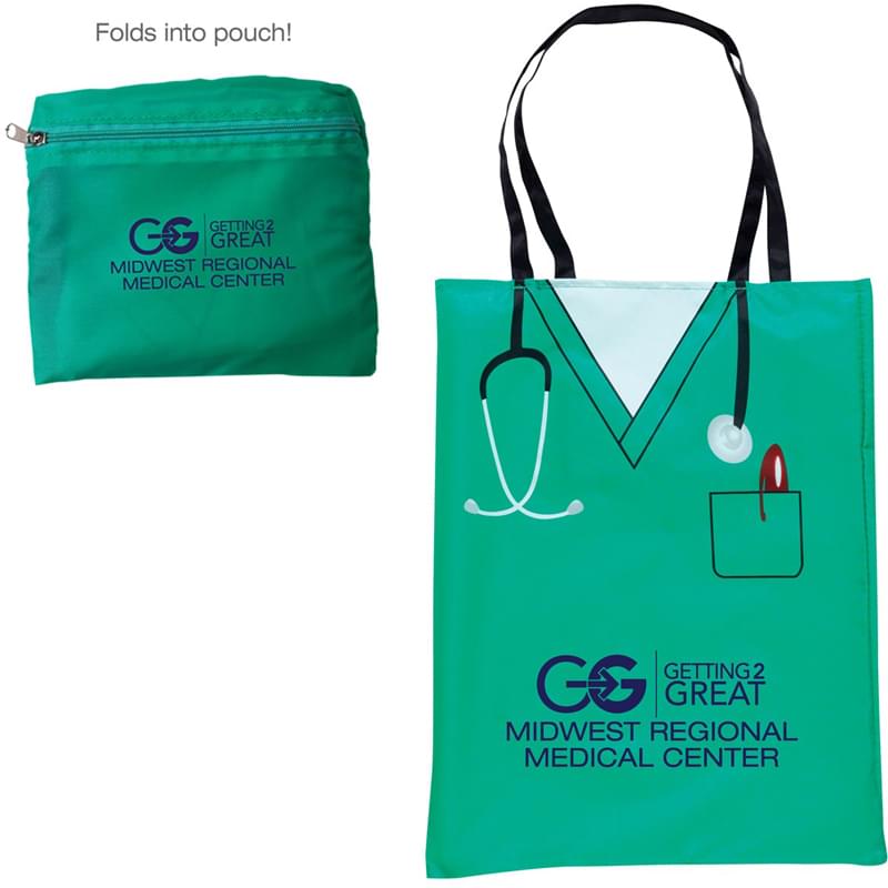 Limited Edition Scrub-designed Tote 2