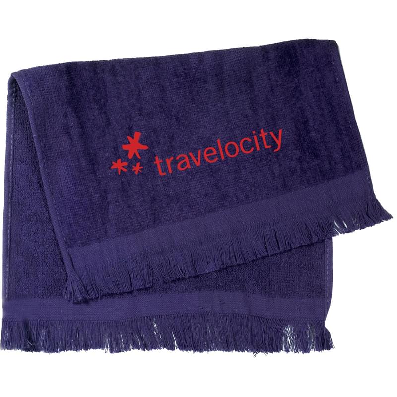 Fringed Cotton Rally Towel 11x18