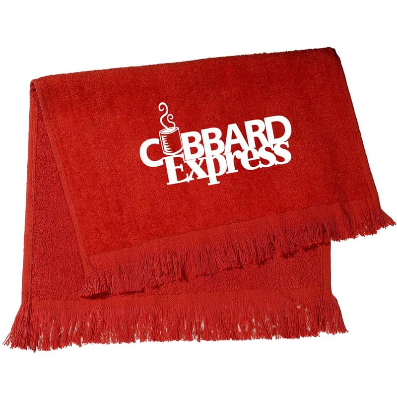 Fringed Cotton Rally Towel 11x18