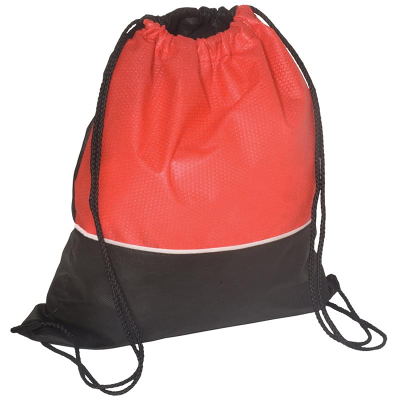 Non-Woven Textured String Backpack 4