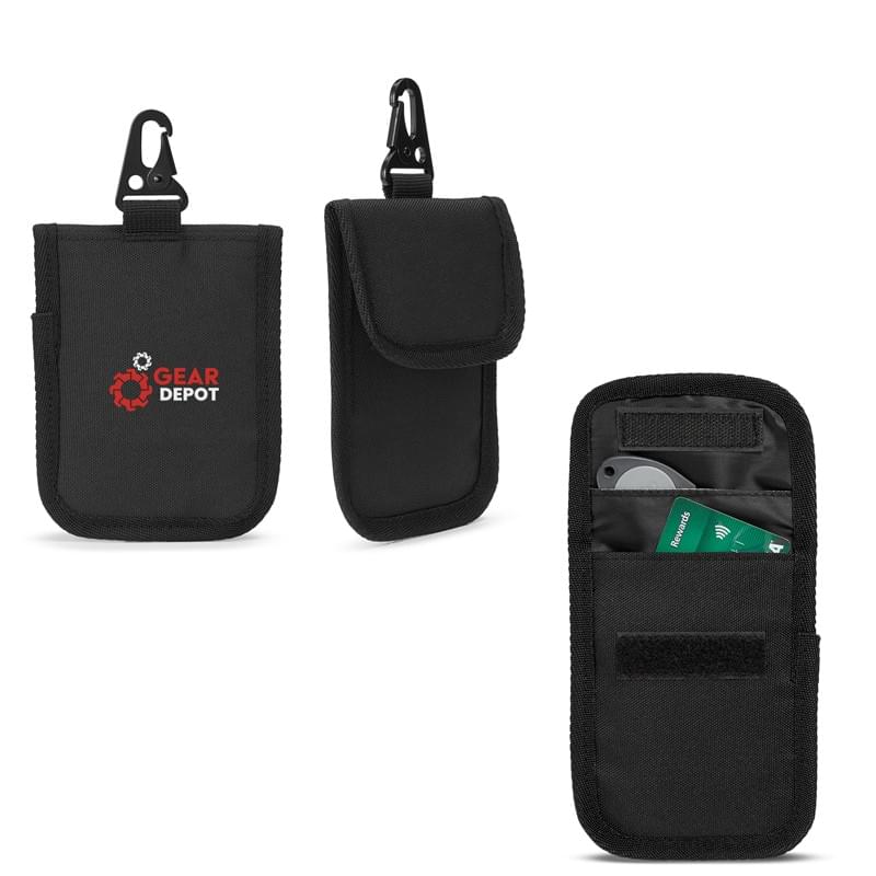 Harriton Eco Friendly Signal Blocking Security Key Pouch