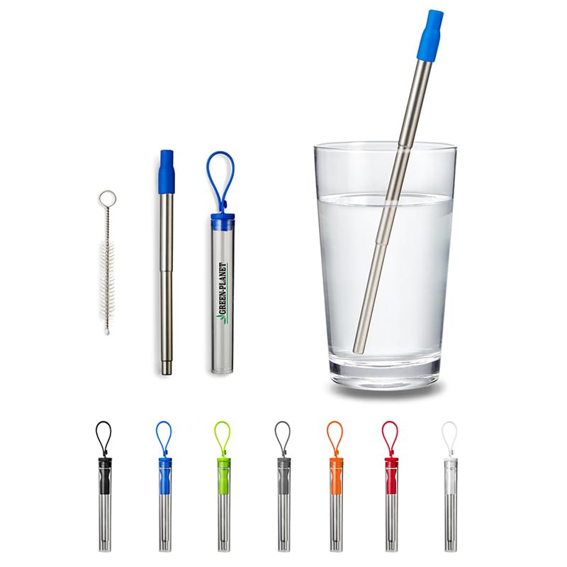 Compact Extending Drinking Straw Kit